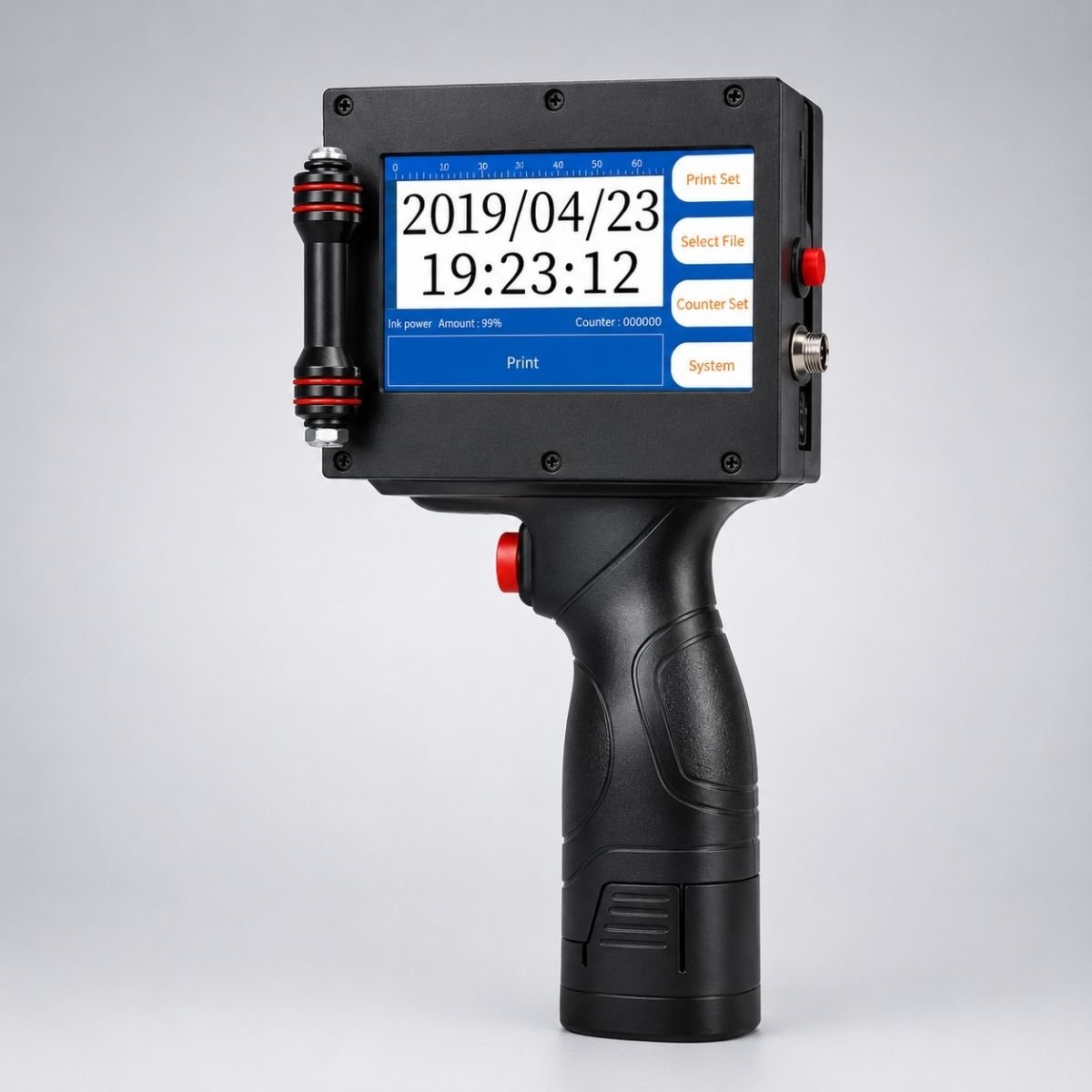 12.7mm Handheld Thermal Inkjet Printer Modal 1902