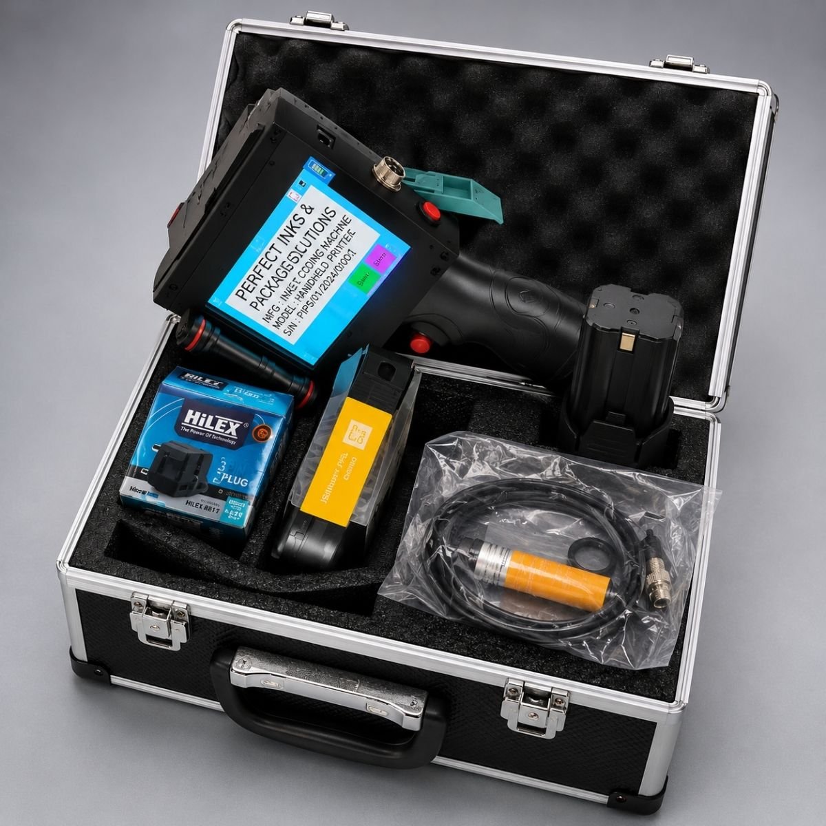 Handheld 12.7 Mm Thermal Inkjet Printer With Ultra Premium Solvent Ink