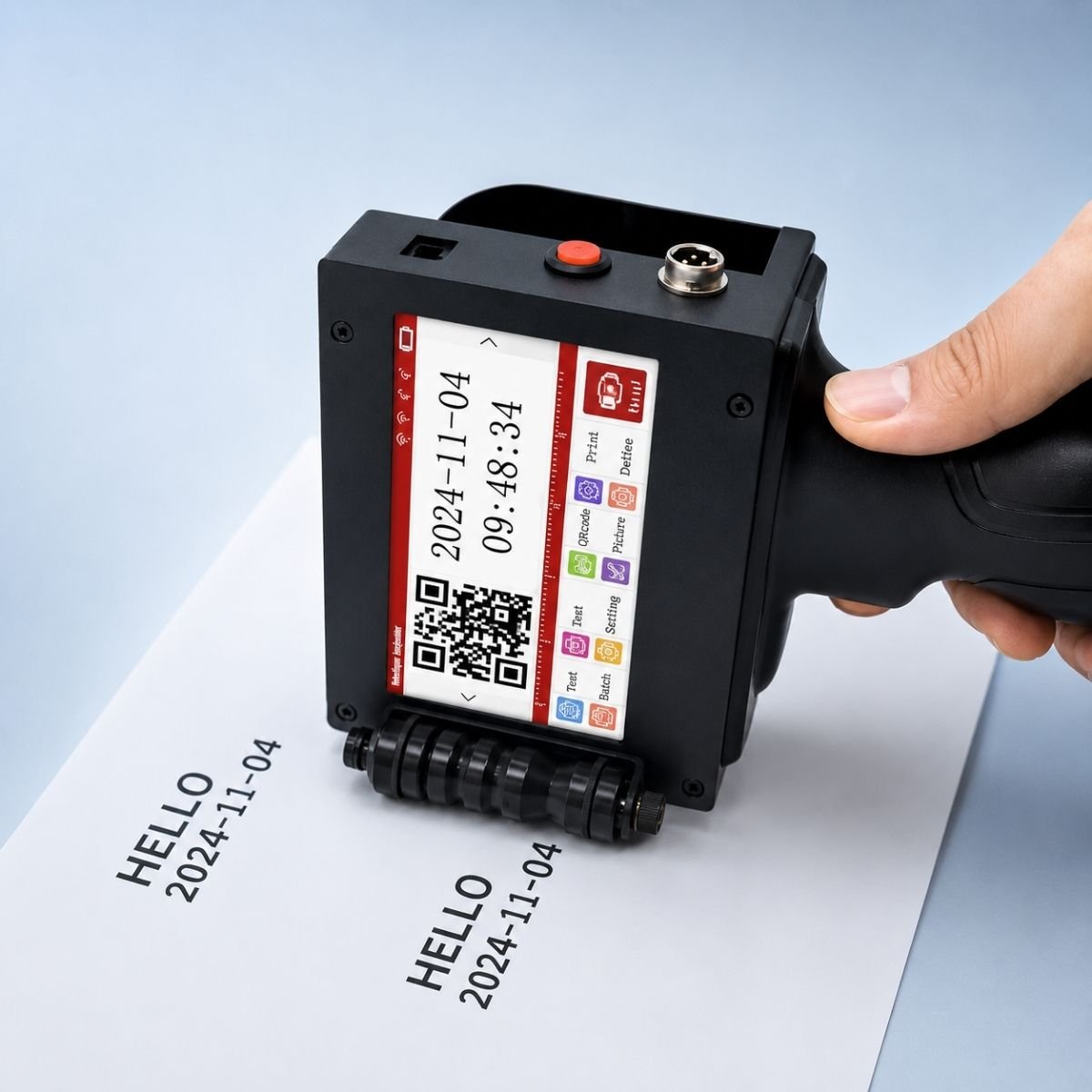 Thermal Inkjet Printer For Coding Machine Date Coding Machine Barcode QR Code