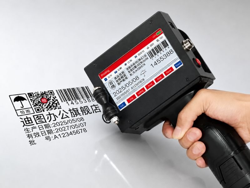 Hand Held Ink Jet Printer